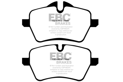 EBC sada brzd PD14KF | destičky Bluestuff & kotouče TurboGroove přední PD14KF692