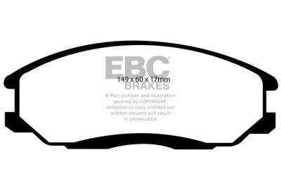EBC sada brzd PD01KF | destičky Greenstuff & kotouče Standard přední PD01KF719