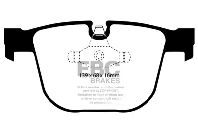EBC sada brzd PD05KR | destičky Orangestuff & kotouče Standard zadní PD05KR200