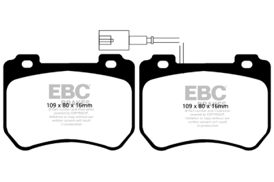 EBC Greenstuff | brzdové destičky přední DP22074