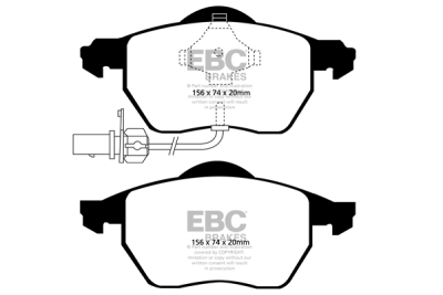 EBC Yellowstuff | brzdové destičky přední  DP41483R