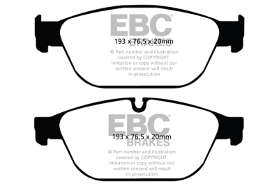 EBC Greenstuff | brzdové destičky přední DP22087