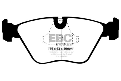 EBC Yellowstuff | brzdové destičky přední  DP4689/2R