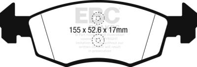 EBC Yellowstuff | brzdové destičky přední DP42241R