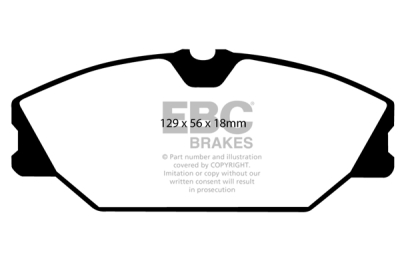 EBC sada brzd PD19KF | destičky Bluestuff & kotouče BSD přední PD19KF385