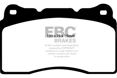 EBC sada brzd PD06KF | destičky Greenstuff & kotouče Ultimax přední PD06KF662