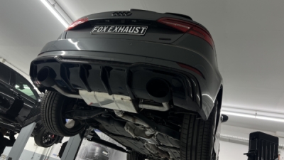 Audi A3 - 8V Sportback quattro Facelift final silencer exit