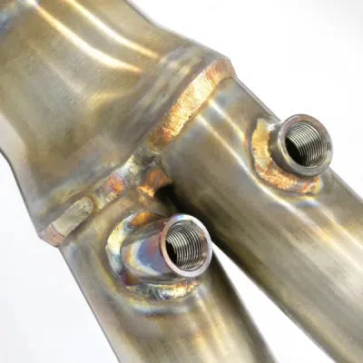 Spojovací trubka "Y-Pipe" pravá (nahrazuje katalyzátor) Supersprint 350612