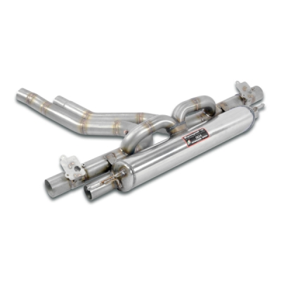 Rear exhaust with valves right - left Supersprint 249284