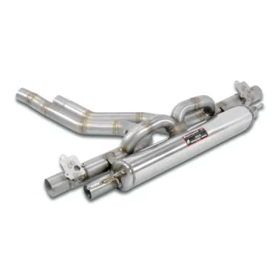 Rear exhaust with valves right - left Supersprint 249284