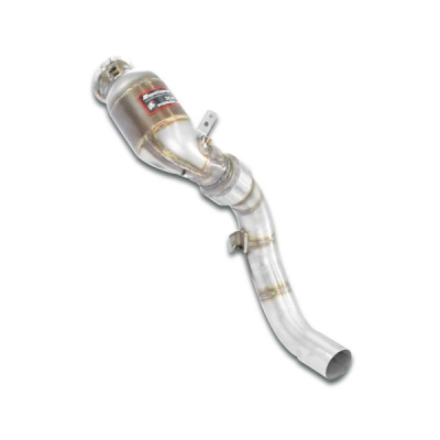 Turbo downpipe kit + metalický katalyzátor pravý (pro použití s originálním cat-back výfukovým systémem) Supersprint 525221