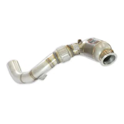 Turbo downpipe kit + metalický katalyzátor pravý (pro použití s originálním cat-back výfukovým systémem) Supersprint 525221