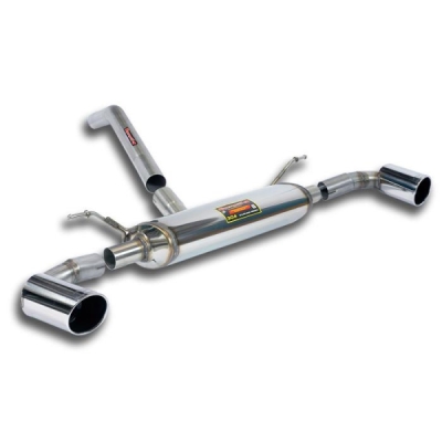 Connecting pipe + rear exhaust Right O90 - Left O90 Supersprint 521504