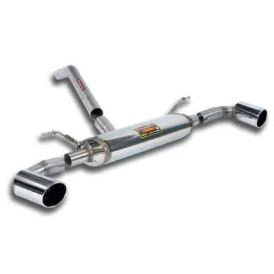 Connecting pipe + rear exhaust Right O90 - Left O90 Supersprint 521504