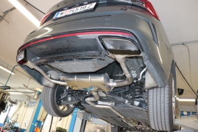 Škoda Octavia NX RS iV Výstup zadního tlumiče vpravo/vlevo - Exit FOX SK063025-TL2