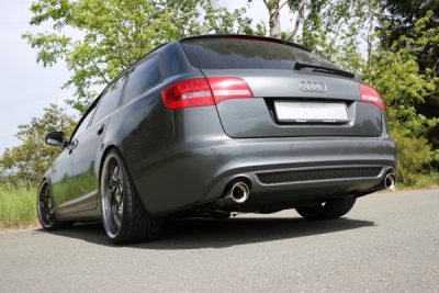 FOX Nerezový výfuk | Zadní tlumič - Audi A6 (4F), 3.0 TDi, 2004-2011, AU072033-151