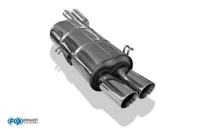 FOX sports exhaust suitable for BMW E34 540i final silencer