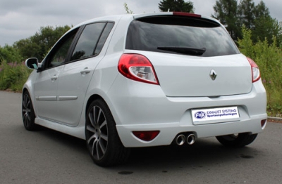 FOX Nerezový výfuk | Zadní tlumič - Renault Clio III, 1.6 16V, 2009-2013, RE072022-152