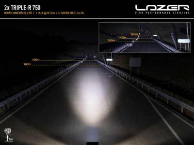 Sada světel do masky Lazer pro Toyota Hilux GR sport (2023+), Triple-R 750