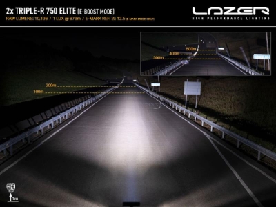 Sada světel do masky Lazer pro Toyota Hilux GR sport (2023+), Triple-R 750 Elite