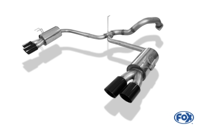 Honda Civic IX Type R final silencer exit right/left  - 2x10