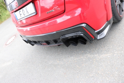 Honda Civic IX Type R final silencer exit right/left  - 2x10