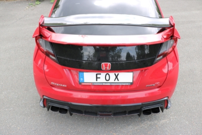 Honda Civic IX Type R final silencer exit right/left  - 2x10