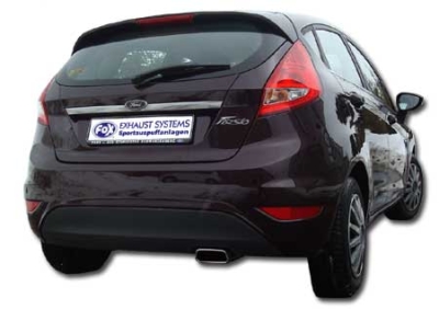 FOX Nerezový výfuk | Zadní tlumič - Ford Fiesta VI , 1.4, 2008-0, FO013031-671