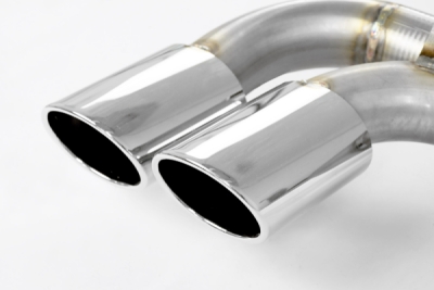 Mid-pipe kit + rear muffler "S-Bend" 2 Ov. 90x70 Supersprint 173327