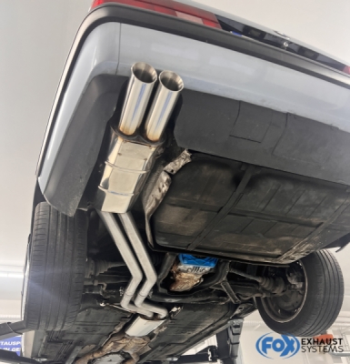 BMW E32 740i koncový tlumič - 2x76 typ 25 FOX BM040002-288-HA