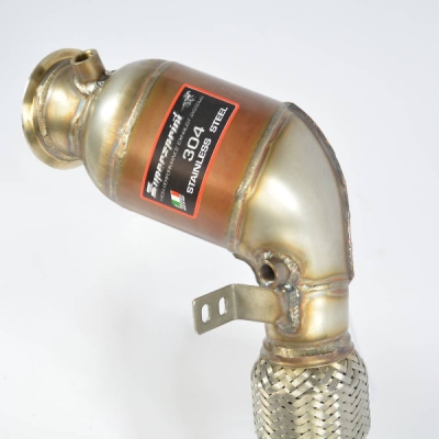 Turbo downpipe kit + Metallic catalytic Left Supersprint 529341