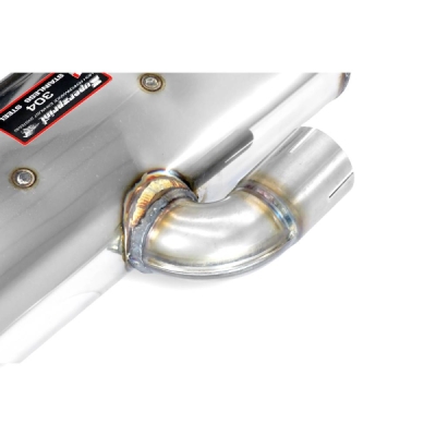 Rear exhaust with valve Right - Left for the Stock end tips Supersprint 832824