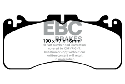 EBC sada brzd PDKF | destičky Ultimax & kotouče Standard přední PDKF1102