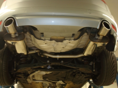 FOX Nerezový výfuk | Zadní tlumič - Ford S-Max (WA6), 2.5 ST, 2006-0, FO160003-461