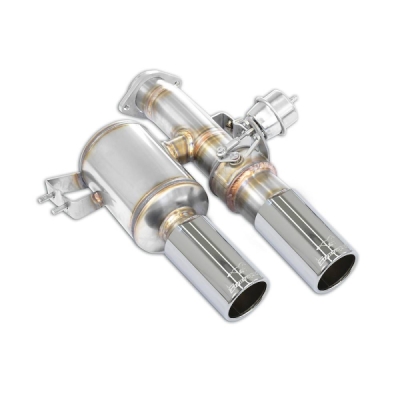 Rear exhaust Left OO76 with valve (Vacuum) Supersprint 394436