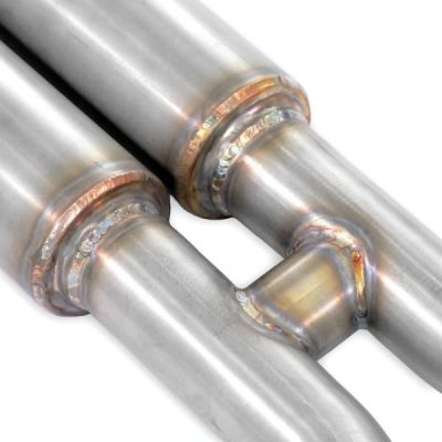 Centre exhaust Right - Left + "H-Pipe" Supersprint 391203