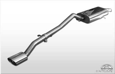 Mercedes A-Klasse W169 final silencer - 115x85 type 33 - For