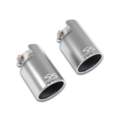 Sada koncovek výfuku, pravá ∅100 mm "Gun Metal Grey" Supersprint 247056