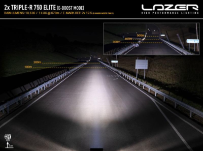 Sada světel do masky Lazer pro Mercedes Vito (2014-2019), Triple-R Elite