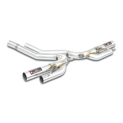 Rear pipe Right - Left(Muffler delete) Supersprint 350914