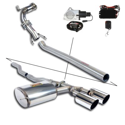 Track performance pack s klapkou Supersprint 832220