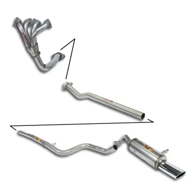 Kompletní výfukový systém Kit "B" Supersprint 804090