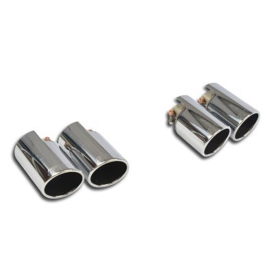 Sada koncovek výfuku, pravá + levá, 4 výstupy 100x75 mm Supersprint 860527