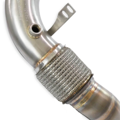 Downpipe kit Right - Left(Replaces the primary catalytic) Supersprint 529311