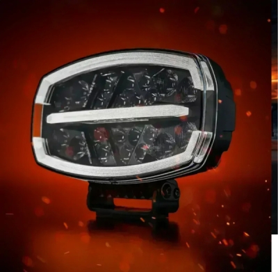 LED reflektor Strands FIREFLY ONE 245mm, s pozičním světlem, strobo, 9-48V, 15400 lm, 150W