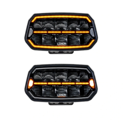 LED přídavné světlo Ledson Epix10+ (254mm), s pozičním světlem, strobo, 9-36V, 150W- černé