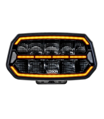LED přídavné světlo Ledson Epix10+ (254mm), s pozičním světlem, strobo, 9-36V, 150W- černé