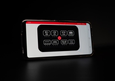 Dálkový ovladač Ledson Commander8 Gen2, 12/24V do auta a kamionu, bluetooth, programovatelný