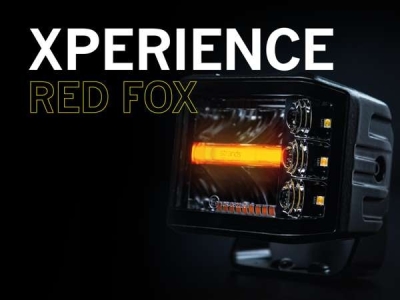 LED pracovní světlo Strands SIBERIA XP RED FOX, s pozičním světlem, strobo, 3450lm, 10-32V, R10