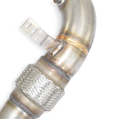 Turbo downpipe kit, pravá-levá (nahrazuje první a druhý katalyzátor) (třetí katalyzátor zůstává zachován) Supersprint 528111